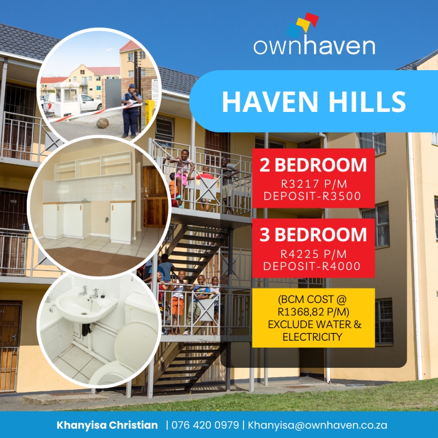 To Let 2 Bedroom Property for Rent in Haven Hills Eastern Cape